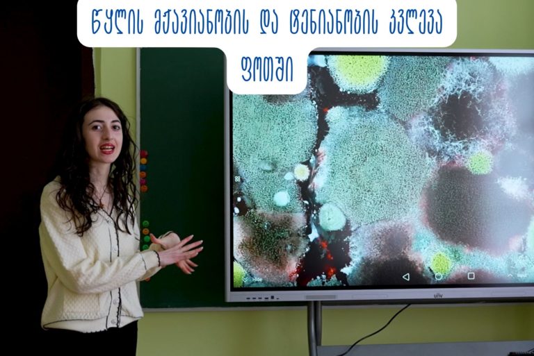 წყლის მჟავიანობის და ტენიანობის კვლევა ფოთში